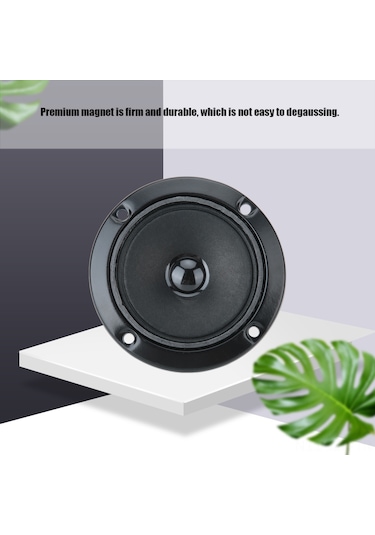 Geeroyoo 20w Kutu Hoparlörü, Bakır Kaplı Aluminyum Malzeme, 1.5khz-18khz Frekans Aralığı, 96db Hassasiyet, 4ohm Empedans, Kuvvetli Ve Net Ses