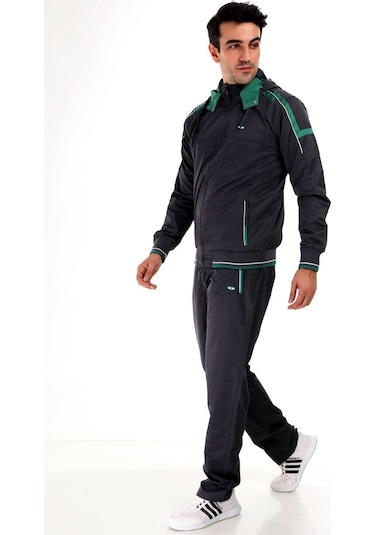 Enrico Ferry Erkek Kapşonlu Marathon Eşofman Takımı 2165