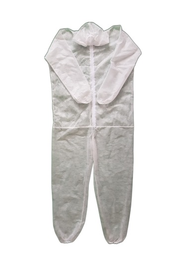 White Guard 10 Lu Paket Tek Kullanımlık Tela Tulum-25-30 Gr Ss Kumaş Kullan At Tulum