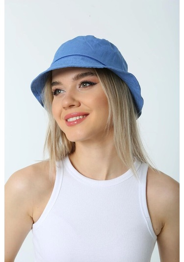 Pamuk Bucket Şapka Rş-110 İndigo İndigo