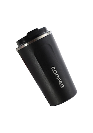 2x380 Ml Isı Koruma Kahve Kupa Paslanmaz Çelik Kupa Kahve Süt Kupası Vakum Şişeler Termos Bardak Siyah Ve 510 Ml Pembe Kahverengi - Pembe - Siyah