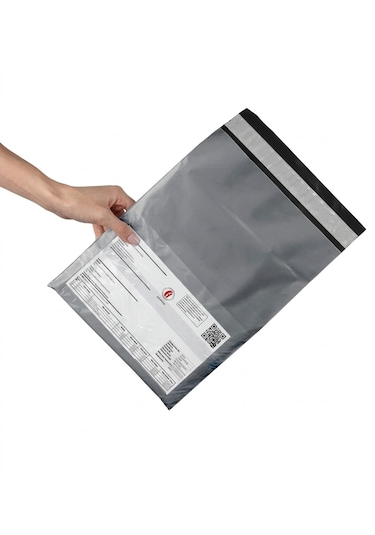 Ambalaj Marketim - Orta Boy Cepli Kargo Poşeti 30x38 + 5 Cm 100 Adet