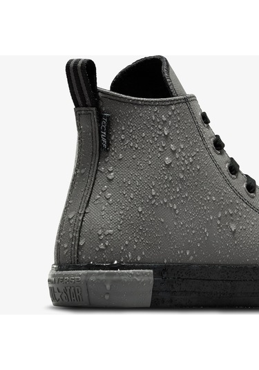 Converse Chuck Taylor All Star Unisex Gri Deri Sneaker Düz A09486c Gri