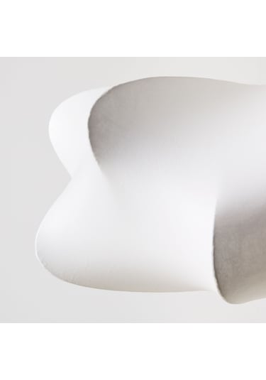 Qdec Japon İpek Avize Kolye 48 Cm Beyaz