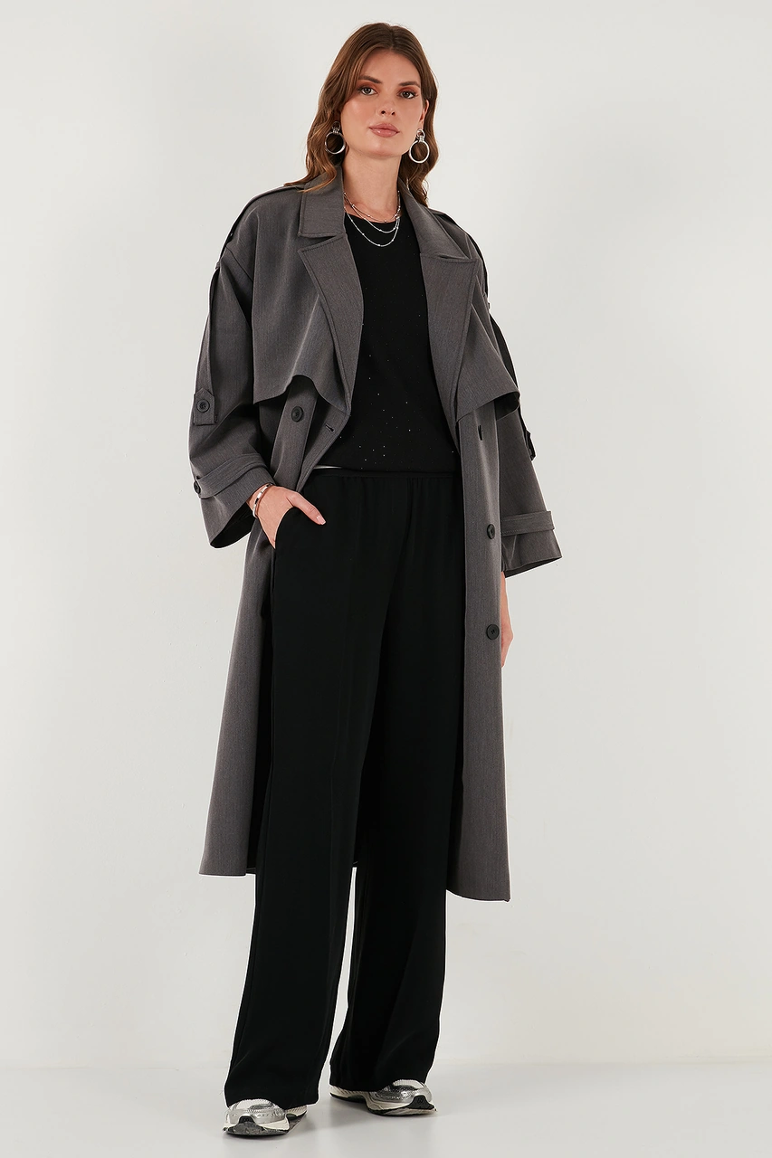 Lela Bayan Trençkot 6839476 Antrasit Antrasit