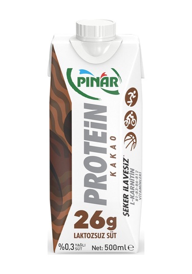 Pınar Protein Kakaolu Süt 5 x 500 ML
