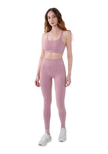Musclecloth Nova Seamless Push-up Tayt Pembe