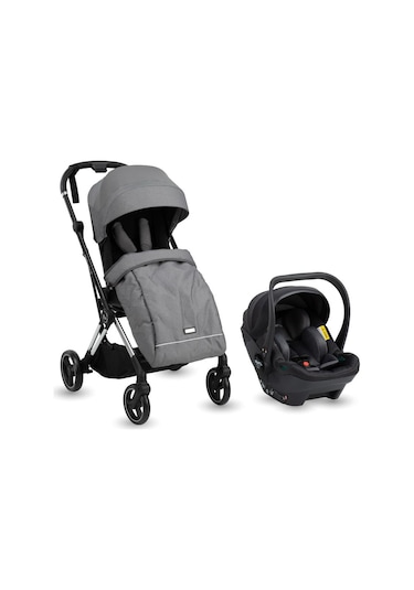 Kraft Tokyo Pr Travel Sistem Bebek Arabası Gri