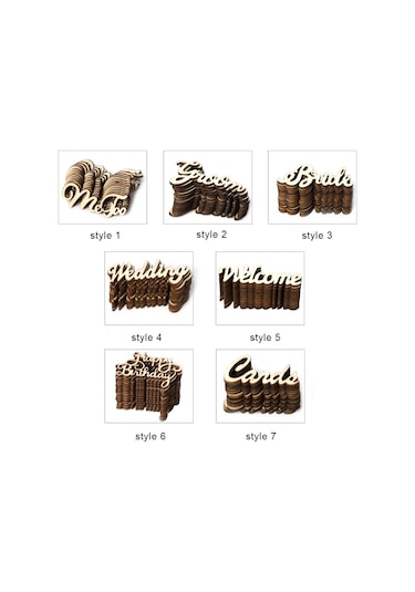 Ranyeek Ahşap Vintage "happy Birthday" Dekoratif Tabela, 15 Adet/set, Ev Ve Dış Mekan Partileri İçin Canlandıran Unsur