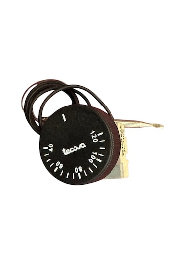 Porselen Krom Uçlu Çay Kazanı Isı Termostatı