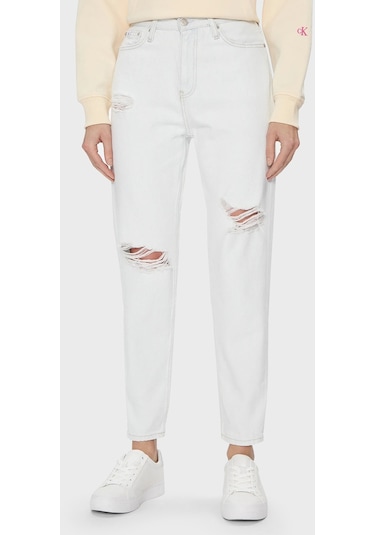 Calvin Klein Bayan Kot Pantolon J20j222147 1aa Açık Mavi Calvin Klein Bayan Kot Pantolon J20j222147 1aa Açık Mavi