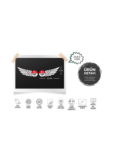 Bay Etiket Bt21 Reflektif 0 Rh Pozitif + Kan Grubu Sticker Seti