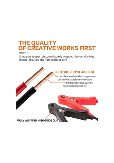 Pazly Akıllı 12v Araç Akü Şarj Cihazı - 6a Mikroişlemcili, 4-100ah Agm/gel/sla, Lcd Ekranlı