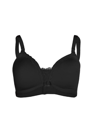 Magic Form 5761 Fisto Dantelli İnce Süngerli Emzirme Sütyeni - Siyah Siyah