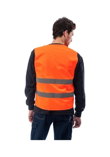 Ikaz Yeleği Turuncu, Işçi Tip Ikaz Yeleği