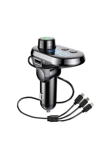 Willowhaven Q15 Çok Fonksiyonlu Araba Usb Şarj Ve Müzik Çalar, Bluetooth Ve Fm Verici