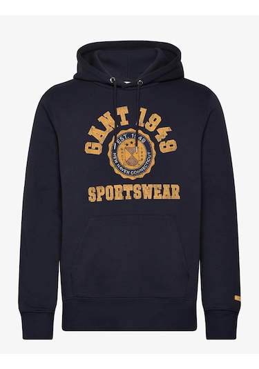 Gant Erkek Sweatshırt 2015068-433 2015068-433 Lacivert Lacivert