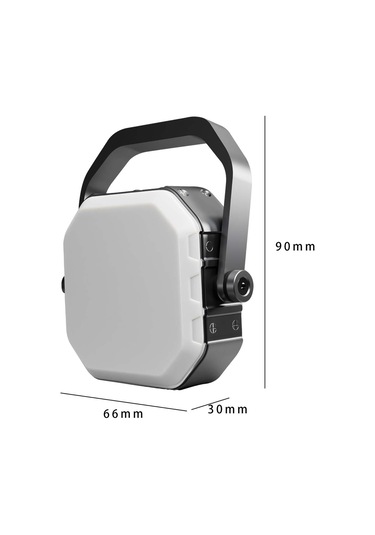 Dolıty Kamp Işık Çadır Lambası, Arka Bahçe Yürüyüş Siyah Beyaz Siyah - Beyaz