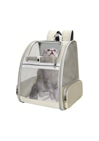 Honeybeeshop Siyah Nefes Alabilir Kedi Sirt Cantasi Tasinabilir Katlanabilir Kedi Tasima Cantasi Seyahat Icin Guvenli Malzemelerden Uretilmistir