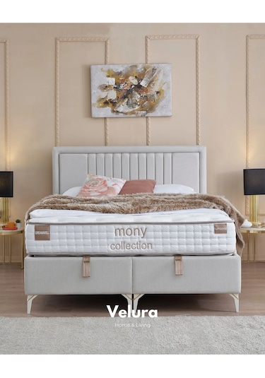 Dreamwell Çift Kişilik Yatak Baza Başlık Seti 180 X 200 180 x 200 CM