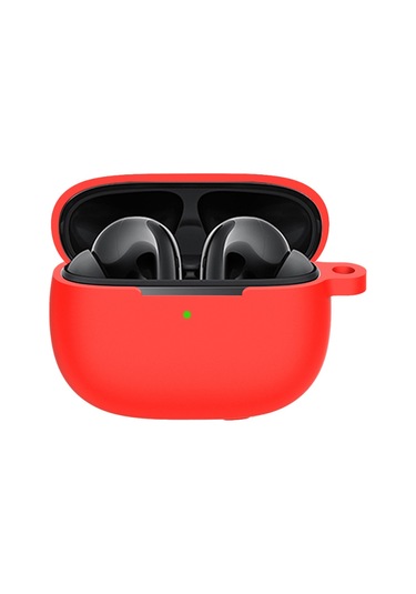 Xiaomi Gürültü Azaltma Pro Flipbuds Pro Kulaklıklar İçin Silikon Koruyucu Kılıf Kırmızı