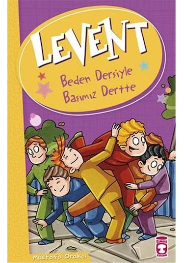 Levent ve Tayfası-2 Set 5 Kitap Takım - Mustafa Orakçı - Timaş Çocuk