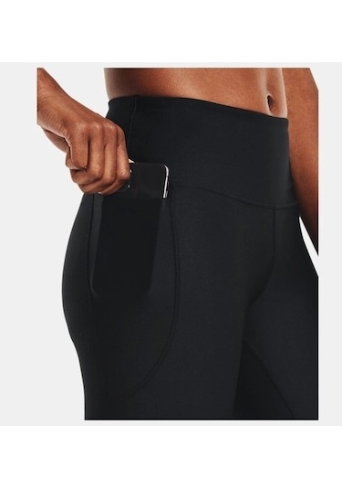 Under Armour Ua Tech Yüksek Bel Kadın Tayt 1365336-001 Siyah
