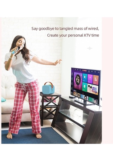 Fortunelane Kablosuz Bluetooth Hoparlör Ve Mikrofon Seti - P2 Beyaz, 6w Ses, 2000mah Pil