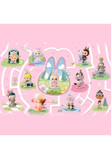 Pop Mart Finding Mokoko Serisi Figürler, Rastgele Koleksiyon Figürleri Karakter Figürü