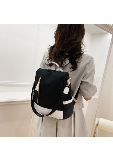 Springsun Kadınlar İçin Çift Omuzlu Anti Hırsızlık Sırt Çantası, Seyahat Ve Günlük Kullanıma Uygun, Geniş Hafıza, Fermuar Kapanma, Nilon Dış Materyal Çok Renkli