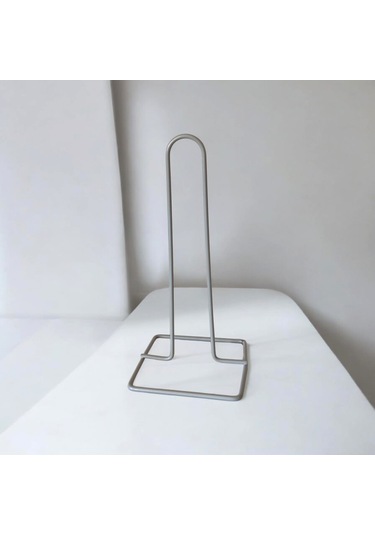 Havlu Peçetelik , Gri Renk Rulo Peçetelik , Metal Masa Tezgah