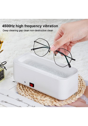 Yaleker 5w Usb Güçlü, 45khz Frekanslı Taşınabilir Ultrasonik Temizleme Cihazı - Ev & Ofis Kullanımı İçin