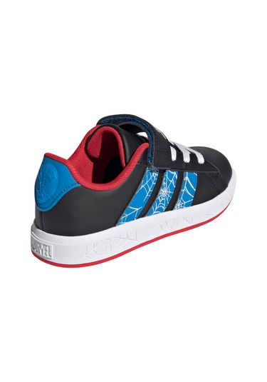 Adidas Adi Das Grand Court Spider- Cblackbrbluepurrub Unisex Çocuk Siyah Günlük Ayakkabı Crblck Siyah