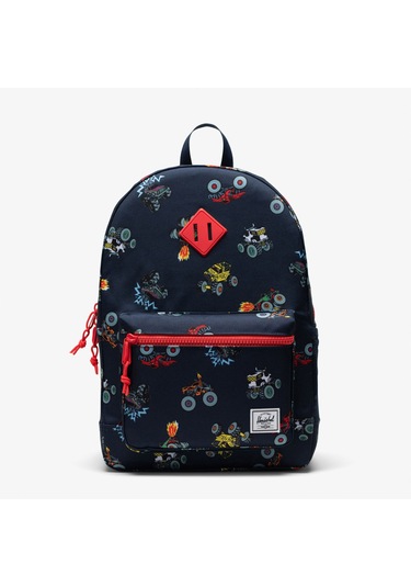 Herschel Suplly Co Monster Trucks Çocuk Lacivert Sırt Çantası 11576 Lacivert