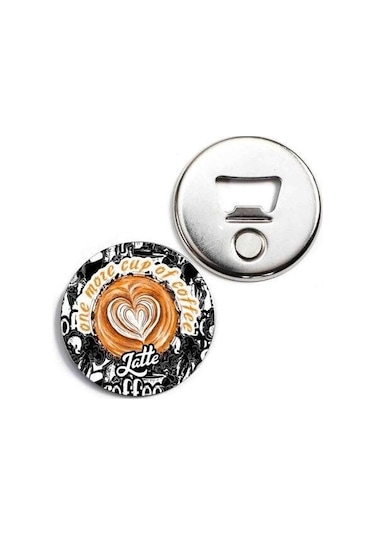 Latte Temalı Magnet
