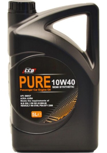 Ccp Pure 10w40 Semı Synhetıc 5 Lt