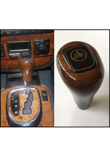 Ahşap Vites Topuzu Mercedes W210 W202 W203 W 220 W221 W205 Ml 420 Ml 55n 210 Ahşap