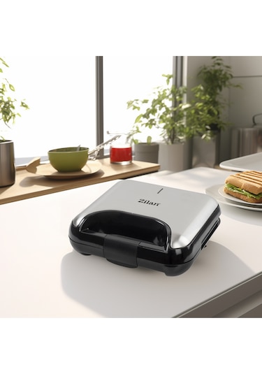 Zilan ZLN3932 850 W 5 In 1 Tost Ve Sandviç Makinesi