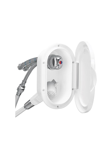 Tekne Güverte Duşu Kutulu Karavan Dış Duş Sıcak - Soğuk