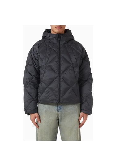 About Blank Down Puffer Jacket Erkek Mont Siyah