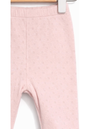 For My Baby Beli Lastikli Patikli Bebek Tek Alt Pembe