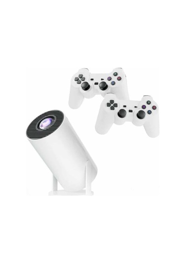 Taşınabilir Android Projeksiyon Ayaklı Çift Kollu 4k Çözünürlüklü Sinema Projeksiyonu