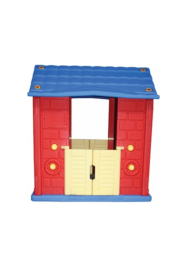 King Ev İki Kapılı Kırmızı/mavi