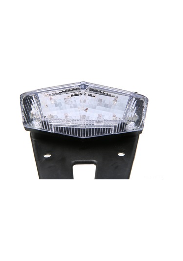 Vkemall Off-road Motosiklet Fender Arka Lambası - Fren/geçiş/işık Fonksiyonu, 5 Kablolu, Beyaz Kasa