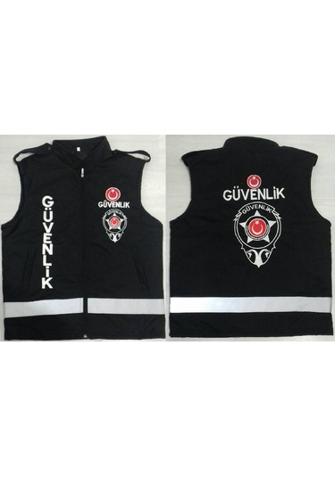 Özel Güvenlik Yeleği Satınal,yazıları Nakış İşlemeli Silinmez. Siyah