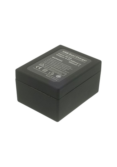 Cbtx Mini Usb Kablosu İle Gopro Hero3+ / 3 Uyumlu İkiz Dual Usb Pil Şarj Cihazı Şarj Paketi