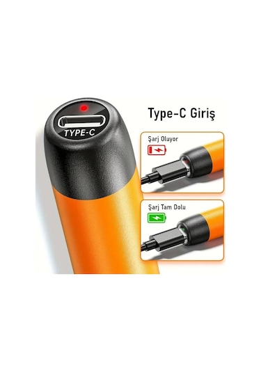 Valkyrie Şarjlı Dijital Ekranlı Havya Seti 420 C Ayarlanabilir Sıcaklık Type-c Hızlı Şarj