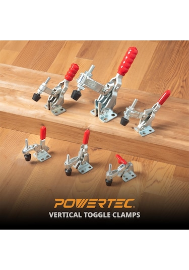 Powertec 20335 Hızlı Serbest Bırakma Dikey Geçiş Kelepçesi 5502-2