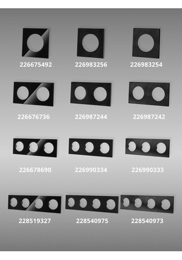 Tdmelectric Blok Montaj Kutusu Priz Kutusu Seti 2 Adet. 217161870