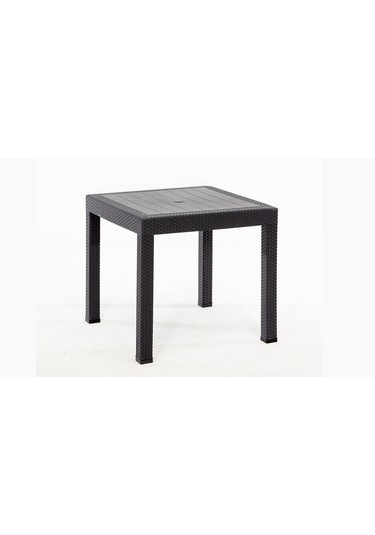 Rattan 80x80 Antrasit Masa